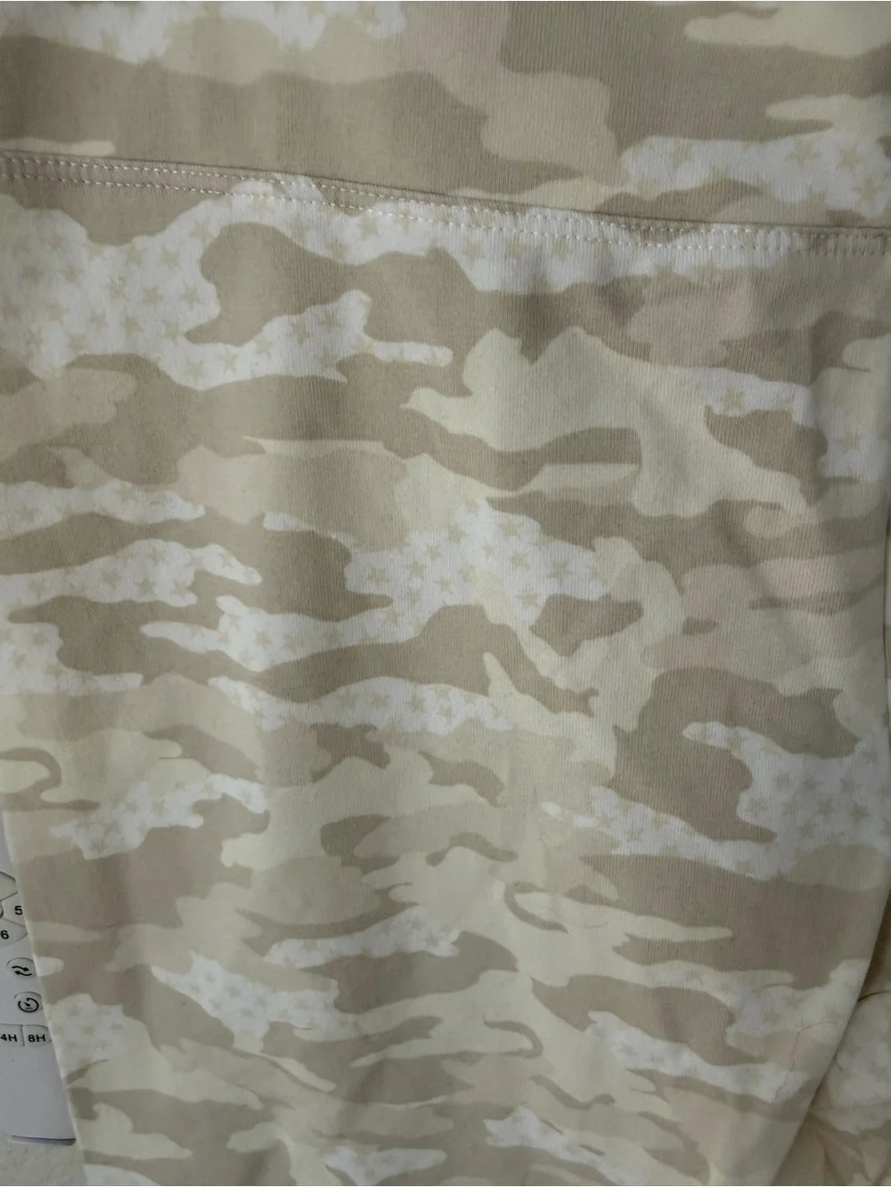 Style & Co. Beige and Cream Camo Leggings - Picture 3 of 4